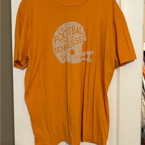 Orange University of Tennessee Vols Football Graphic T-Shirt